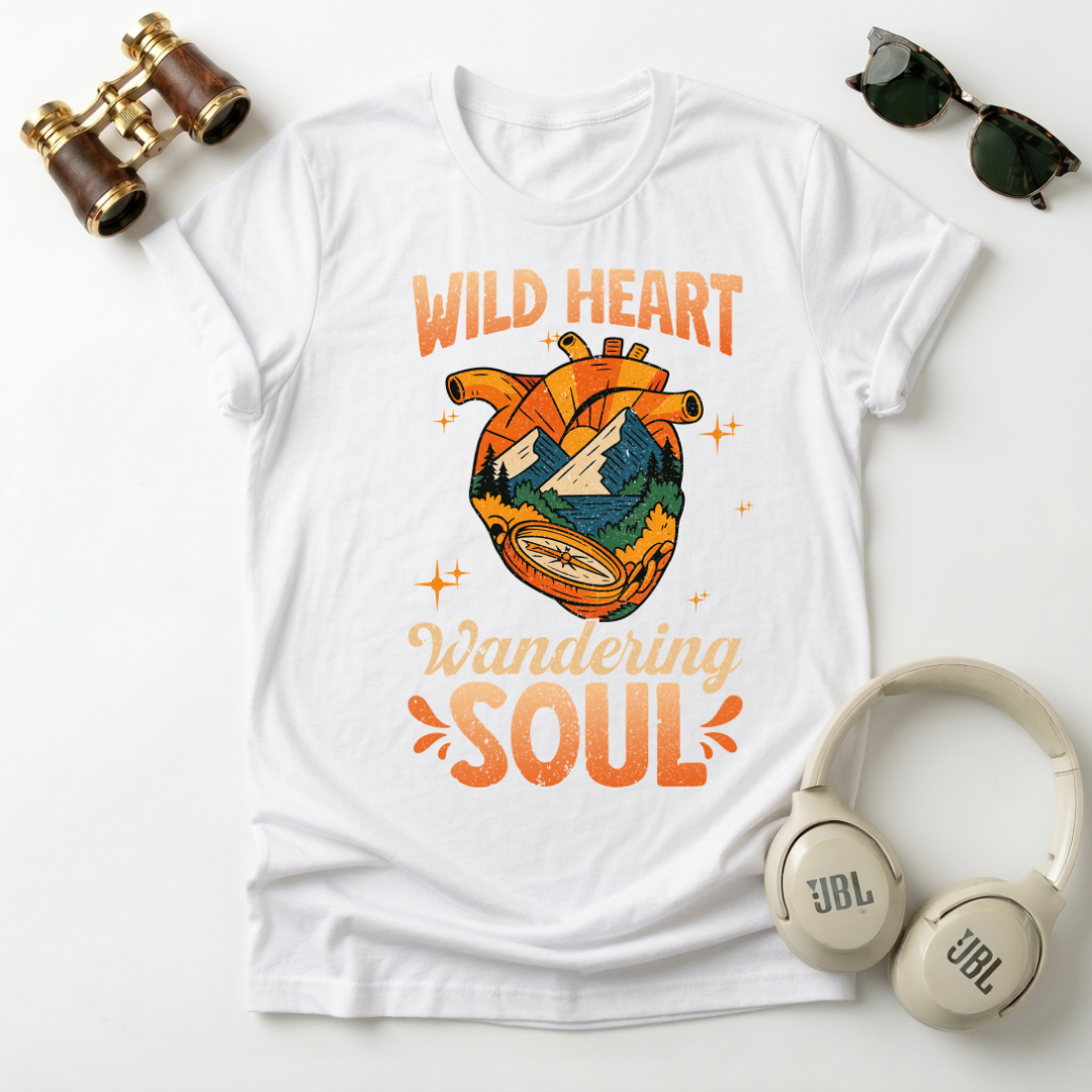 Wild Heart Wandering Soul Unisex T-Shirt