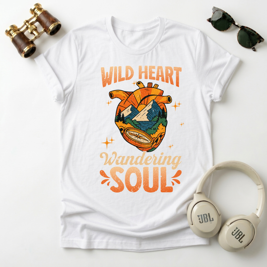 Wild Heart Wandering Soul Unisex T-Shirt