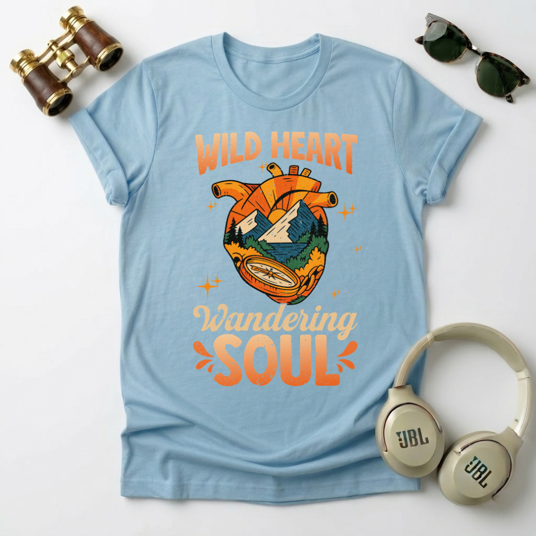 Wild Heart Wandering Soul Unisex T-Shirt