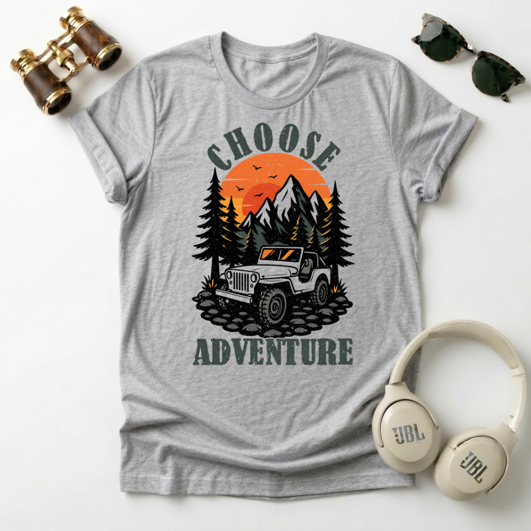 Choose Adventure Unisex  T-Shirt