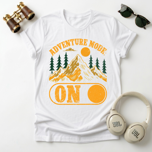 Adventure Mode On Unisex  T-Shirt