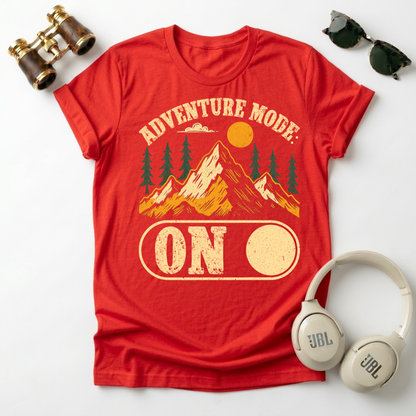 Adventure Mode On Unisex T-Shirt