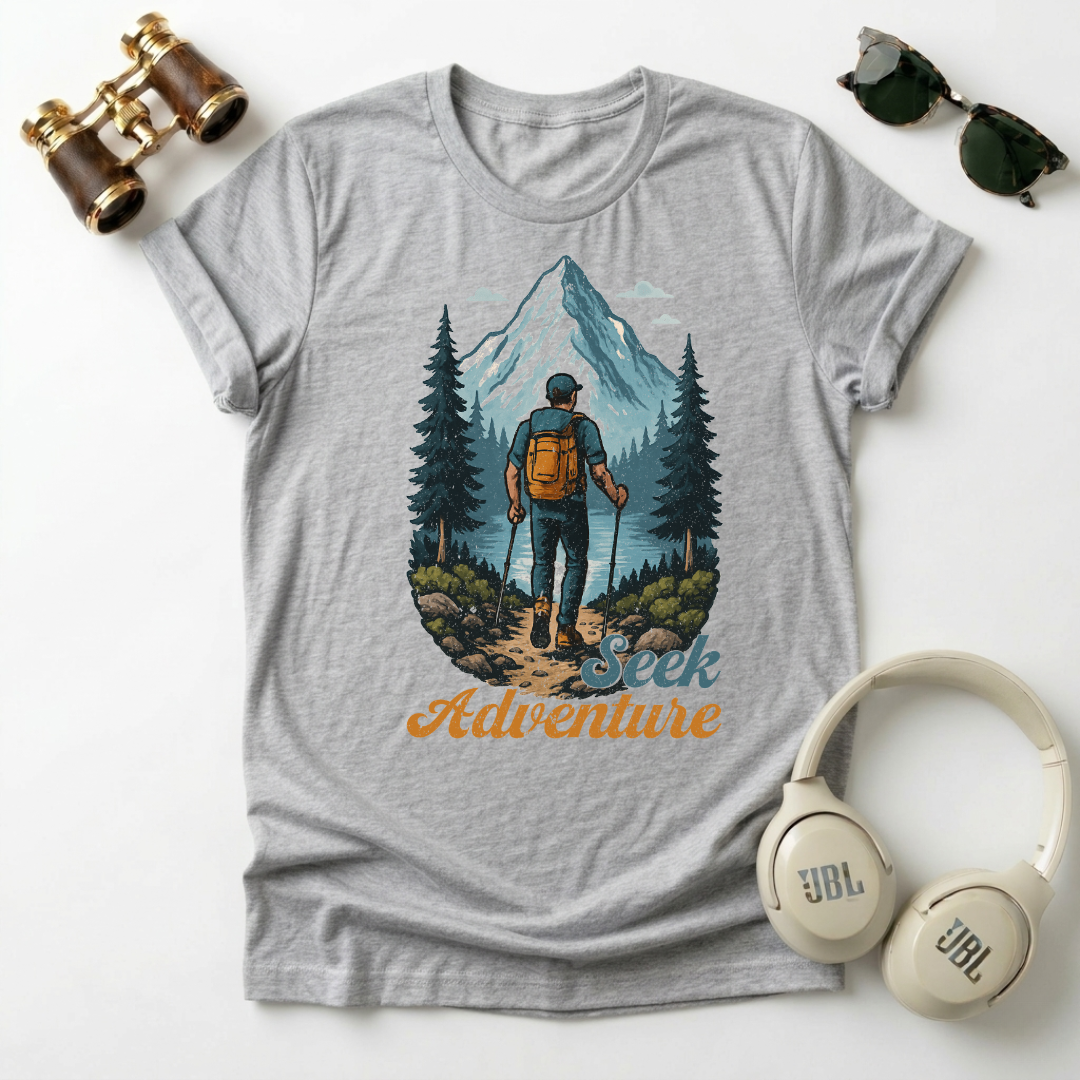 Seek Adventure Unisex Softstyle T-Shirt