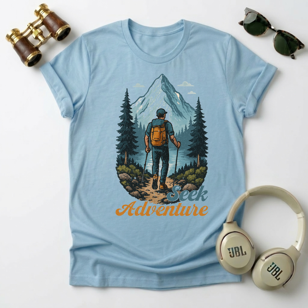 Seek Adventure Unisex Softstyle T-Shirt