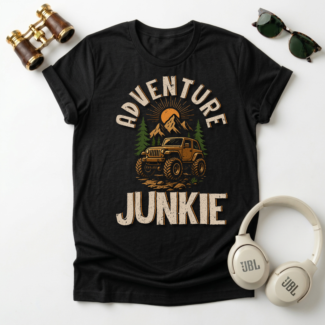 Adventure Junkie Unisex T-Shirt