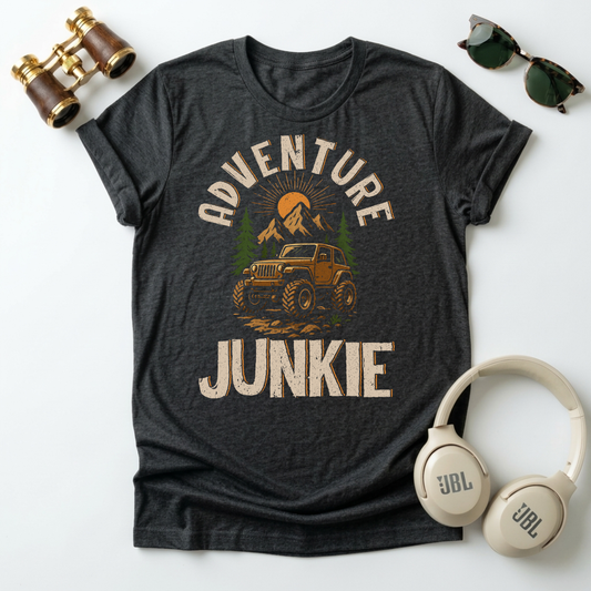 Adventure Junkie Unisex T-Shirt