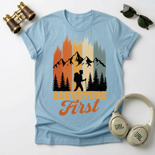 Adventure First Unisex Softstyle T-Shirt