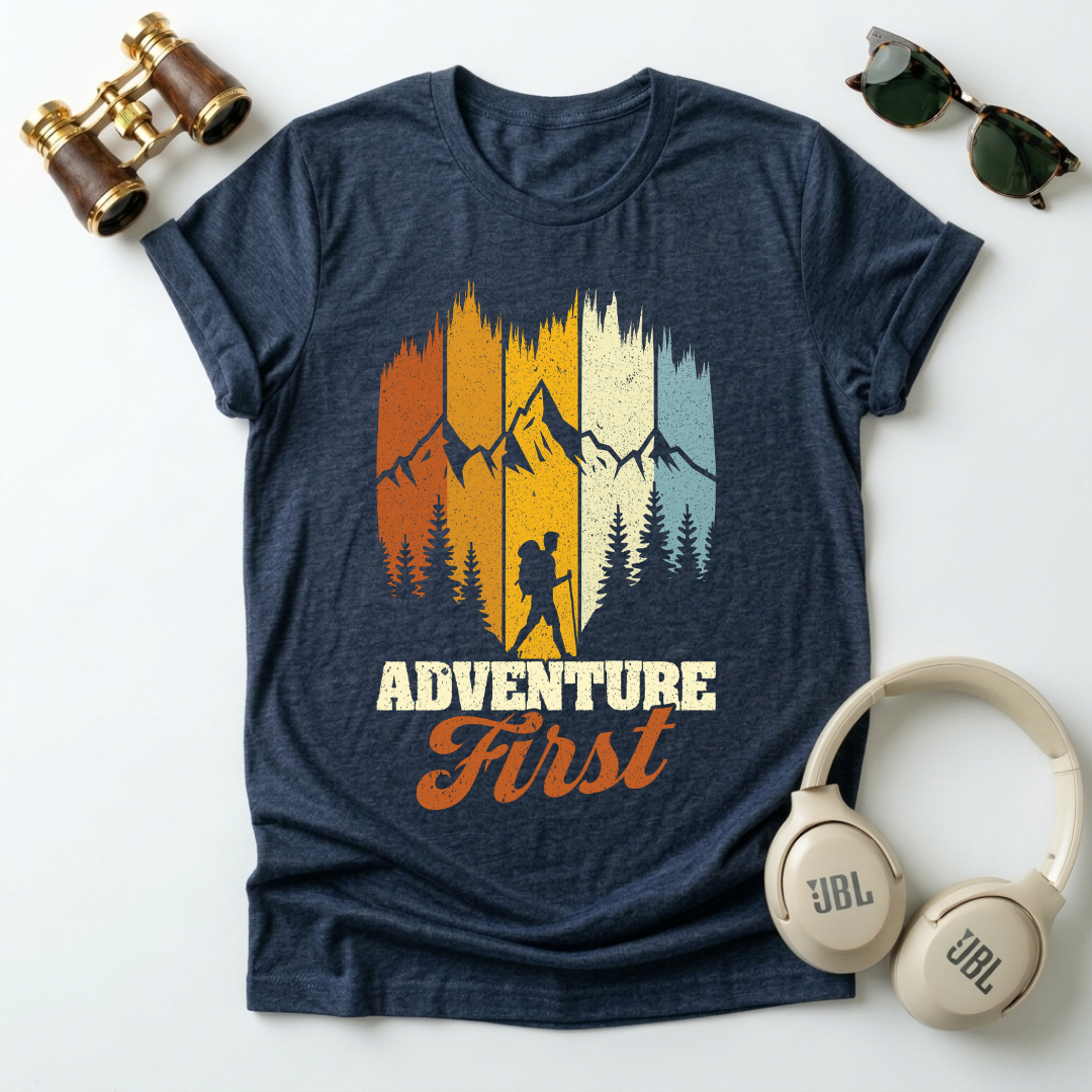 Adventure First Unisex Softstyle T-Shirt
