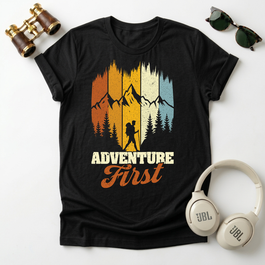 Adventure First Unisex Softstyle T-Shirt