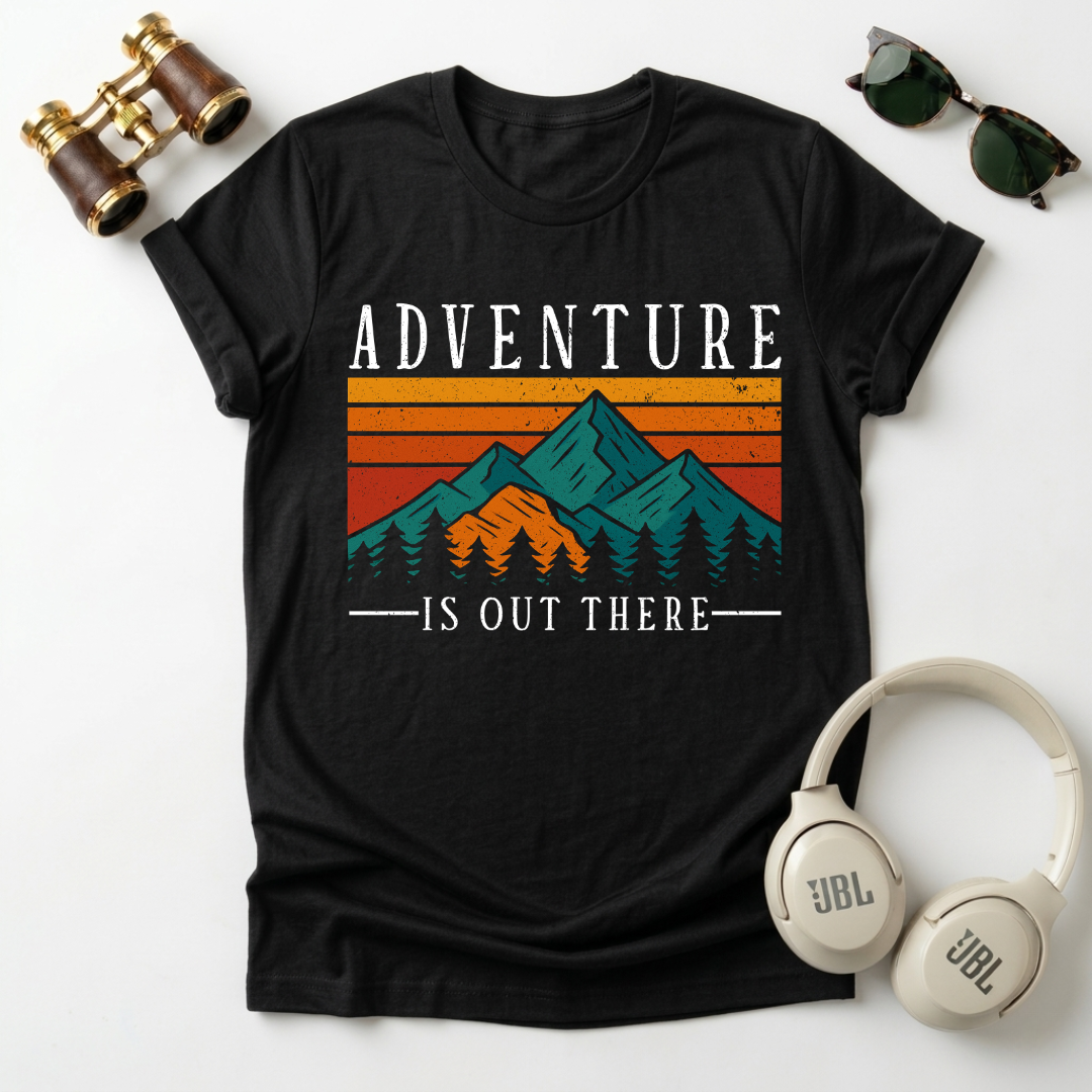 Adventure Is Out There Unisex Softstyle T-Shirt