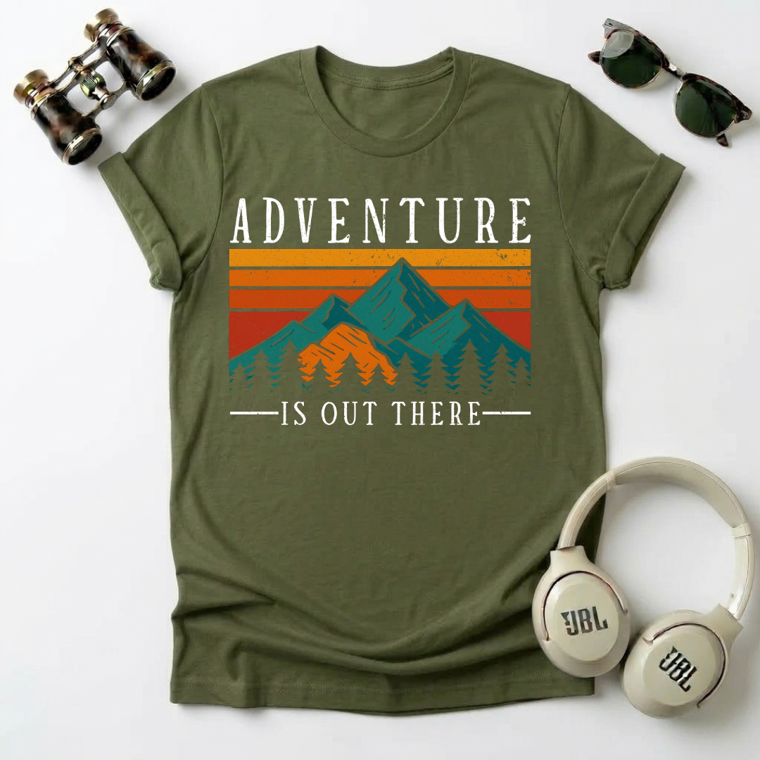 Adventure Is Out There Unisex Softstyle T-Shirt