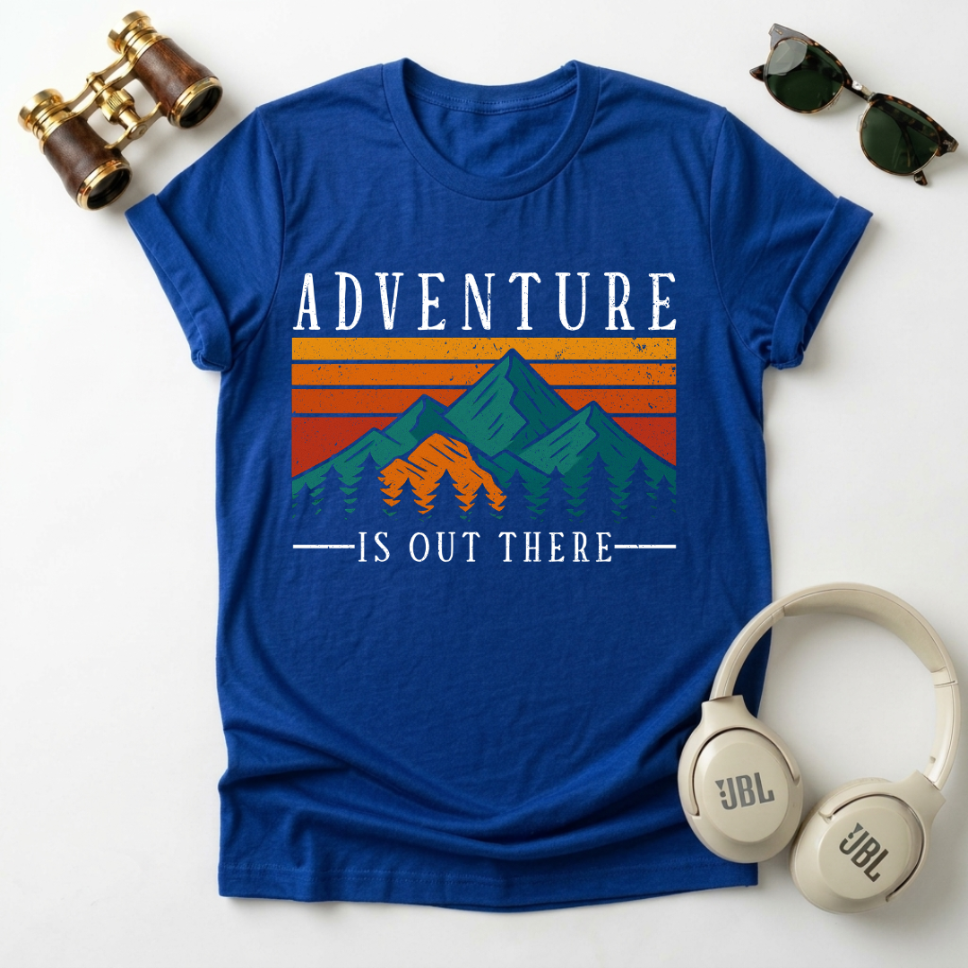 Adventure Is Out There Unisex Softstyle T-Shirt