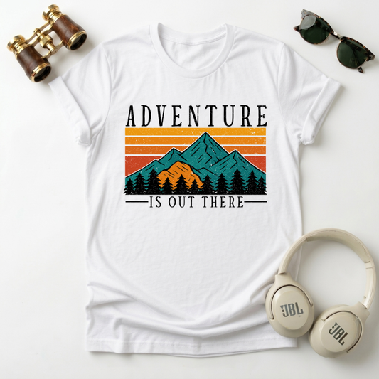 Adventure Is Out There Unisex Softstyle T-Shirt