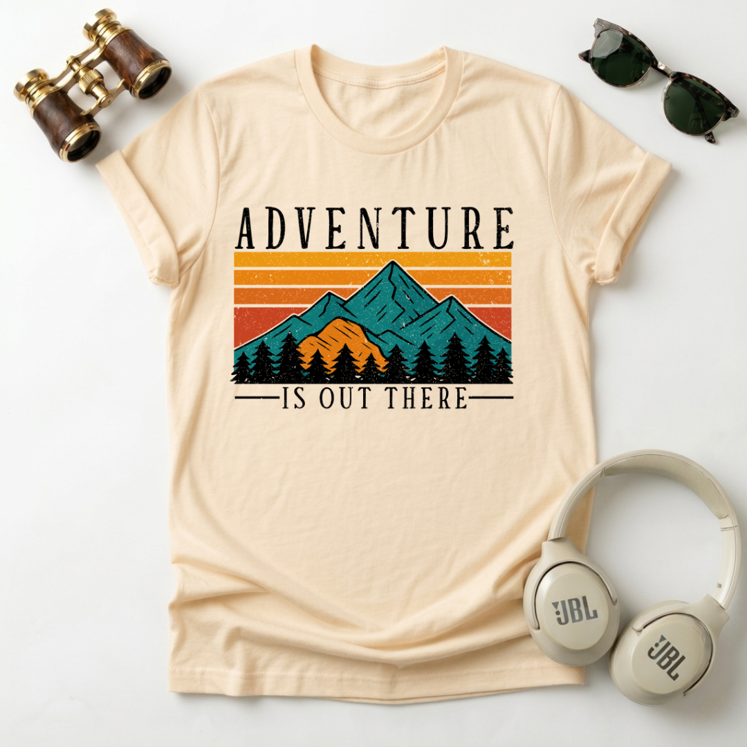 Adventure Is Out There Unisex Softstyle T-Shirt