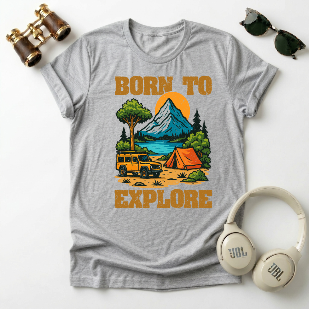 Born to Explore  Unisex T-Shirt