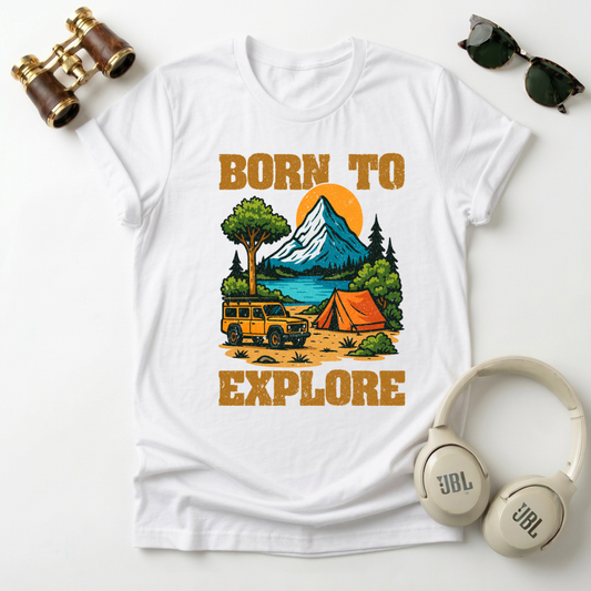 Born to Explore  Unisex T-Shirt