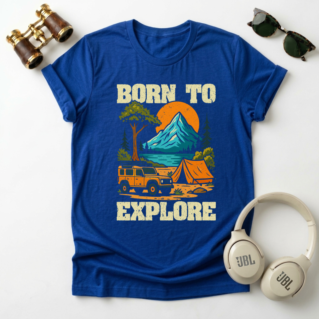 Born To Explore Unisex Softstyle T-Shirt