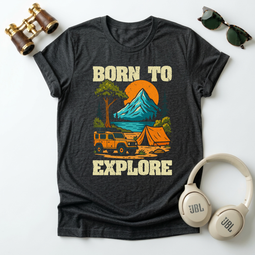 Born To Explore Unisex Softstyle T-Shirt