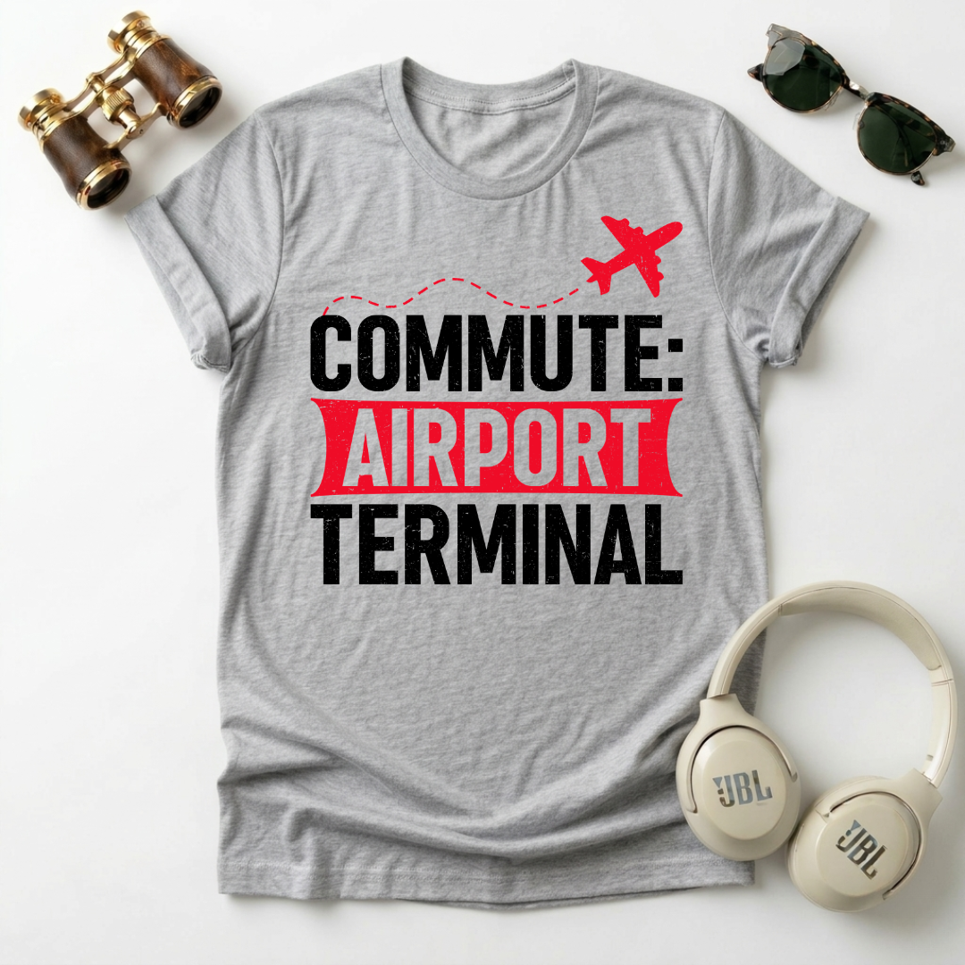 Airport Commute Unisex Tee