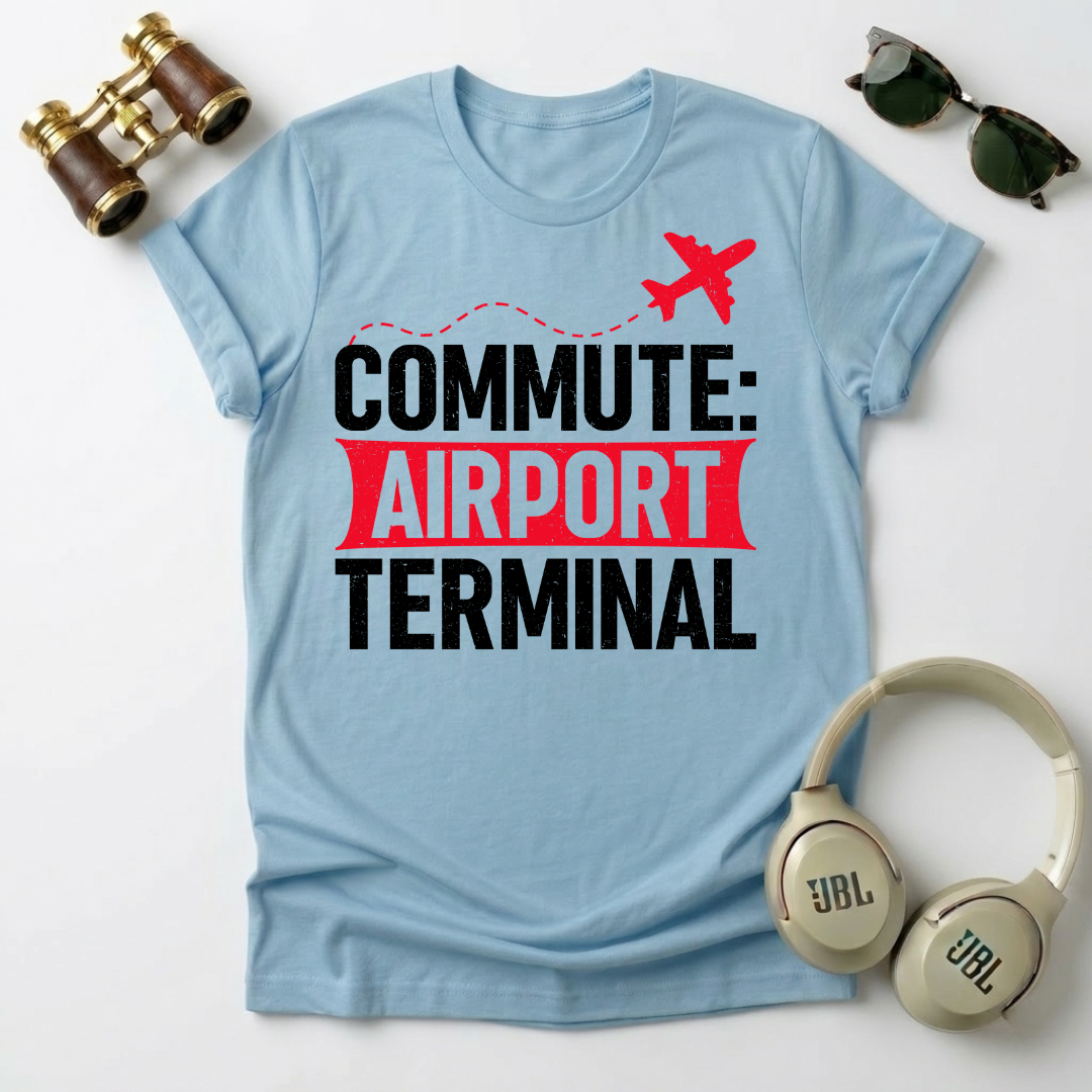 Airport Commute Unisex Tee