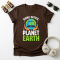 Home Office Planet Earth Tee