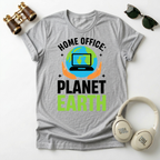 Home Office Planet Earth Tee
