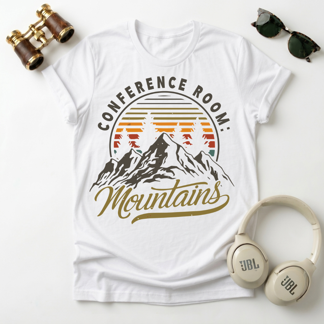 Conference Room : Mountains Unisex T-Shirt