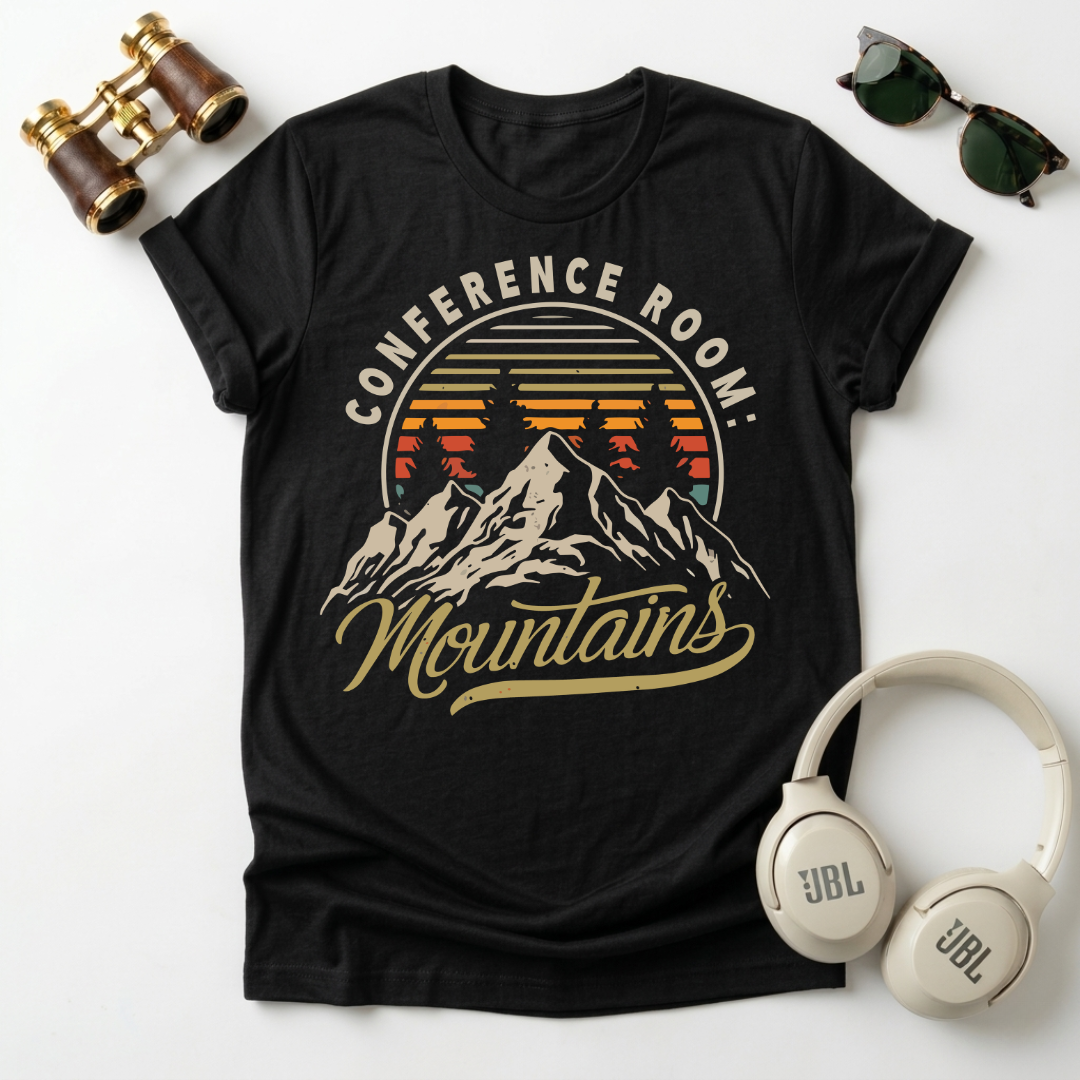 Conference Room : Mountains Unisex T-Shirt