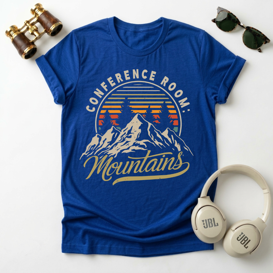 Conference Room : Mountains Unisex T-Shirt