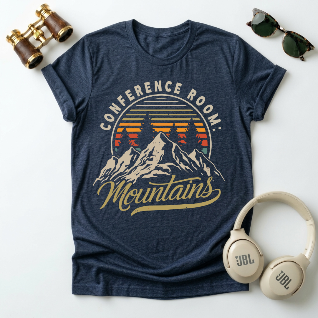 Conference Room : Mountains Unisex T-Shirt