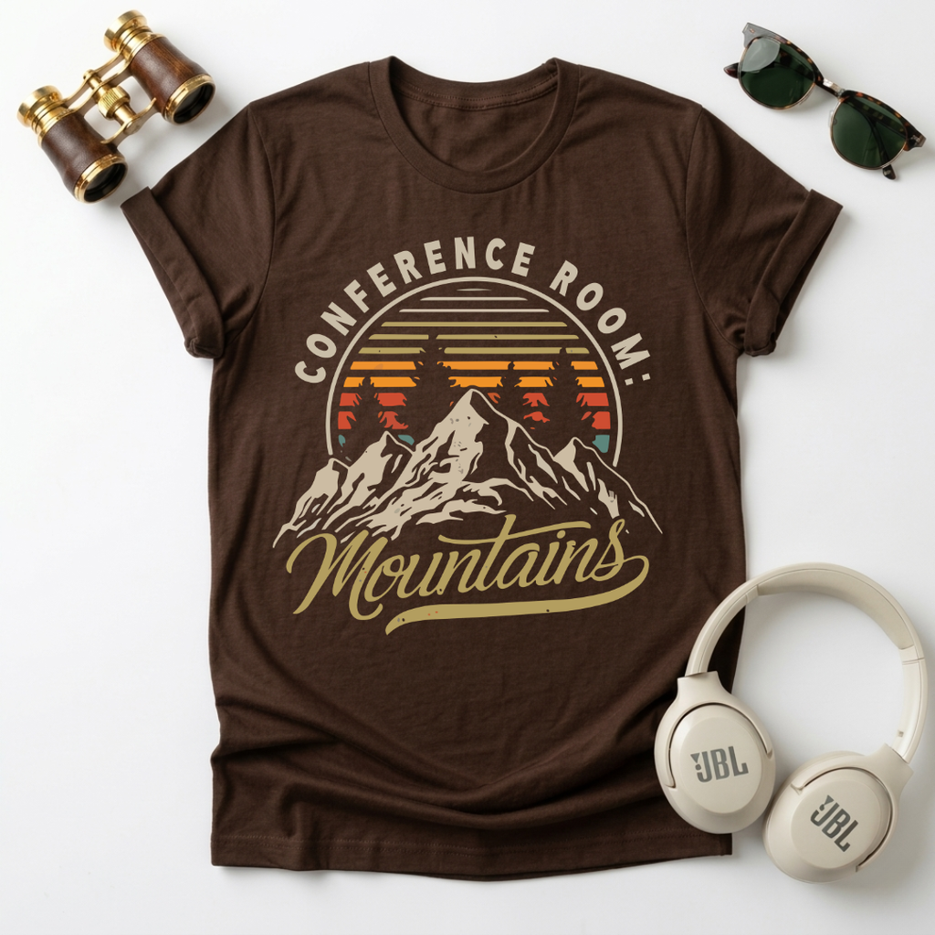 Conference Room : Mountains Unisex T-Shirt