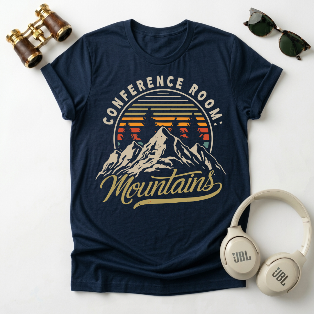 Conference Room : Mountains Unisex T-Shirt