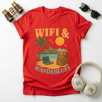 Wifi And Wanderlust  Unisex Tee