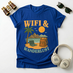 Wifi And Wanderlust  Unisex Tee