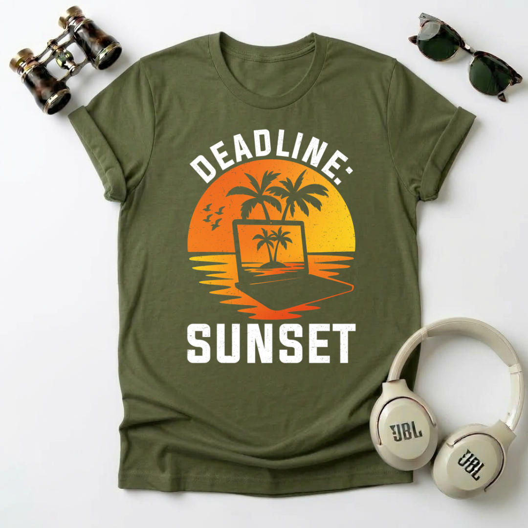Deadline Sunset Unisex T-Shirt