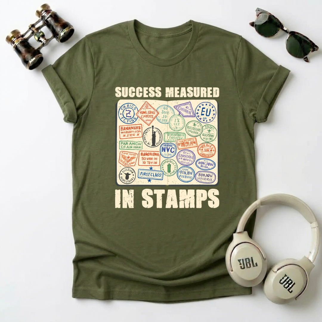 Success Measured In Stamps Unisex T-Shirt