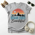 Brave Over Beautiful Unisex Softstyle T-Shirt