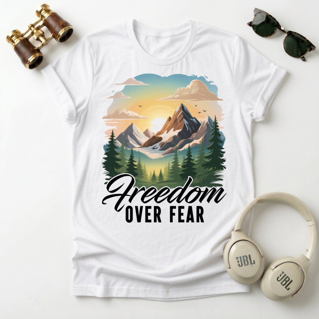 Freedom Over Fear Unisex Softstyle T-Shirt