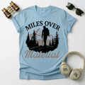 Miles Over Material Unisex Softstyle T-Shirt
