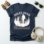 Miles Over Material Unisex Softstyle T-Shirt