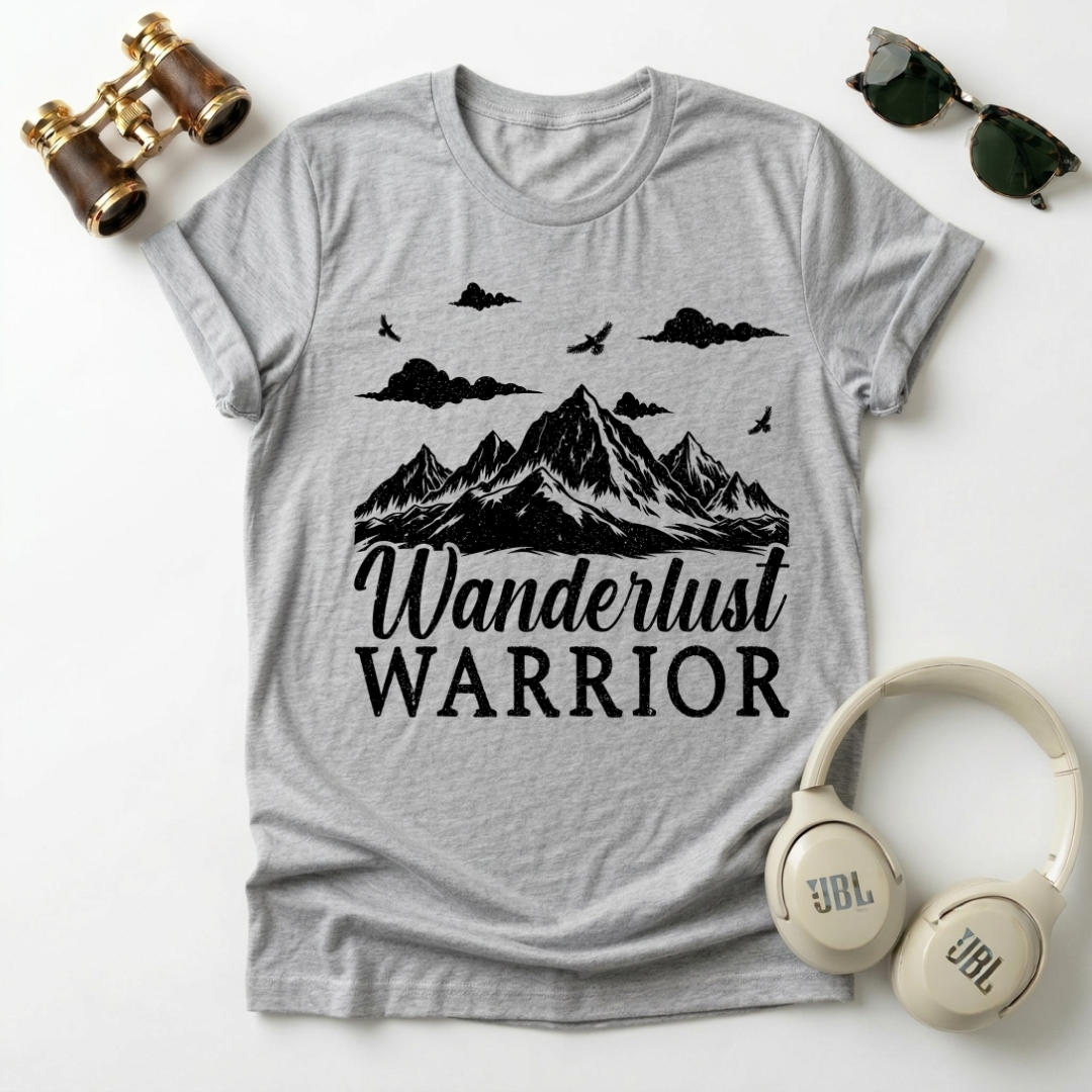 Wanderlust T-Shirt — Adventure Travel Tee for Explorers