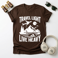 Travel Light Live Heavy Unisex Softstyle T-Shirt