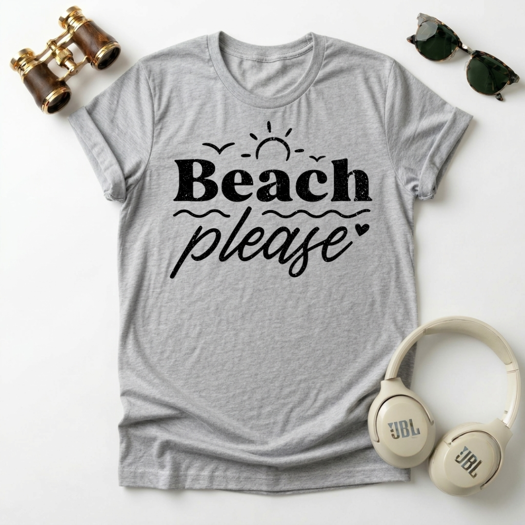 Beach Please Unisex  T-Shirt