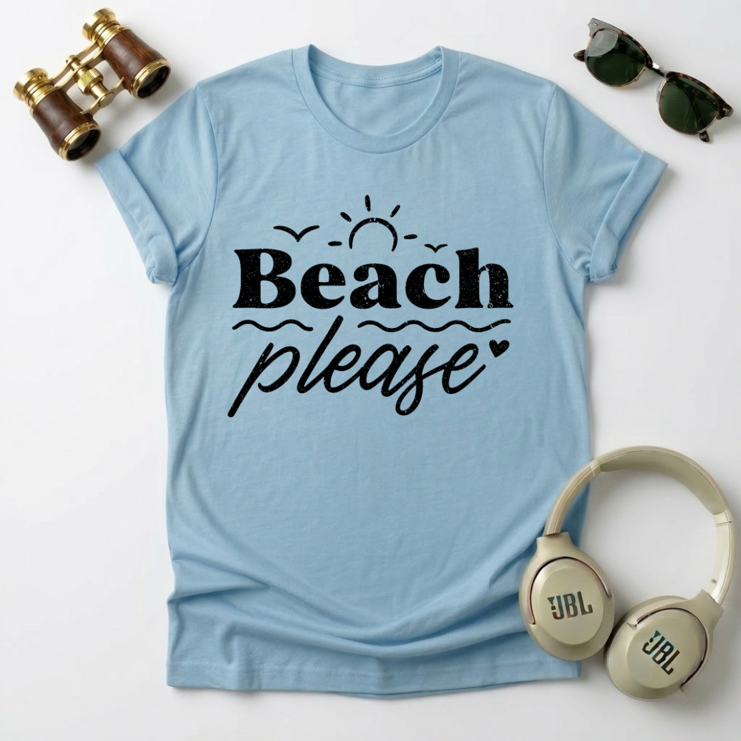 Beach Please Unisex  T-Shirt