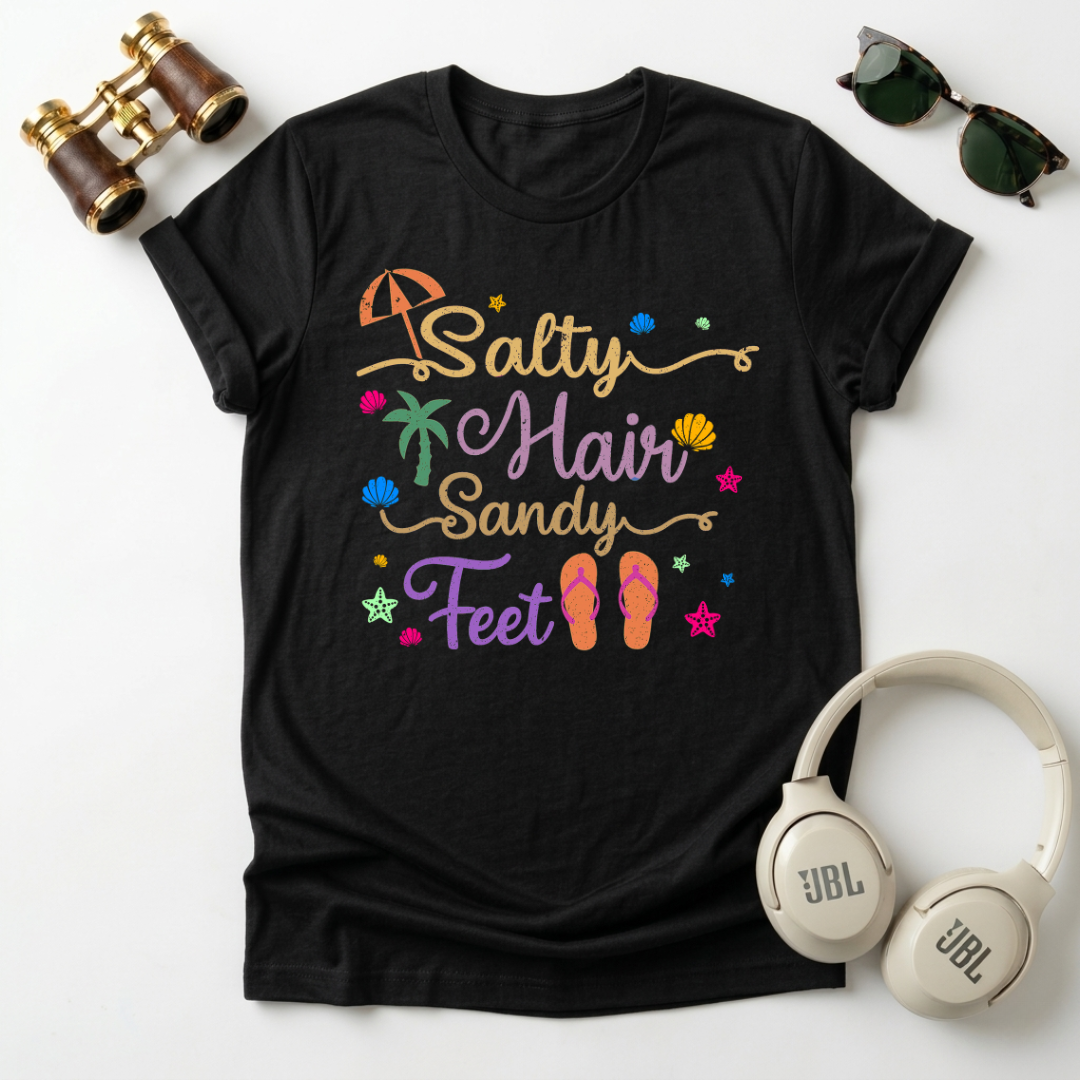 Salty Hair Sandy Hair Unisex  T-Shirt