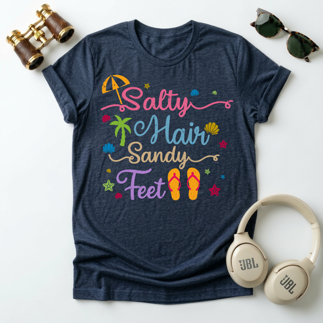Salty Hair Sandy Hair Unisex  T-Shirt