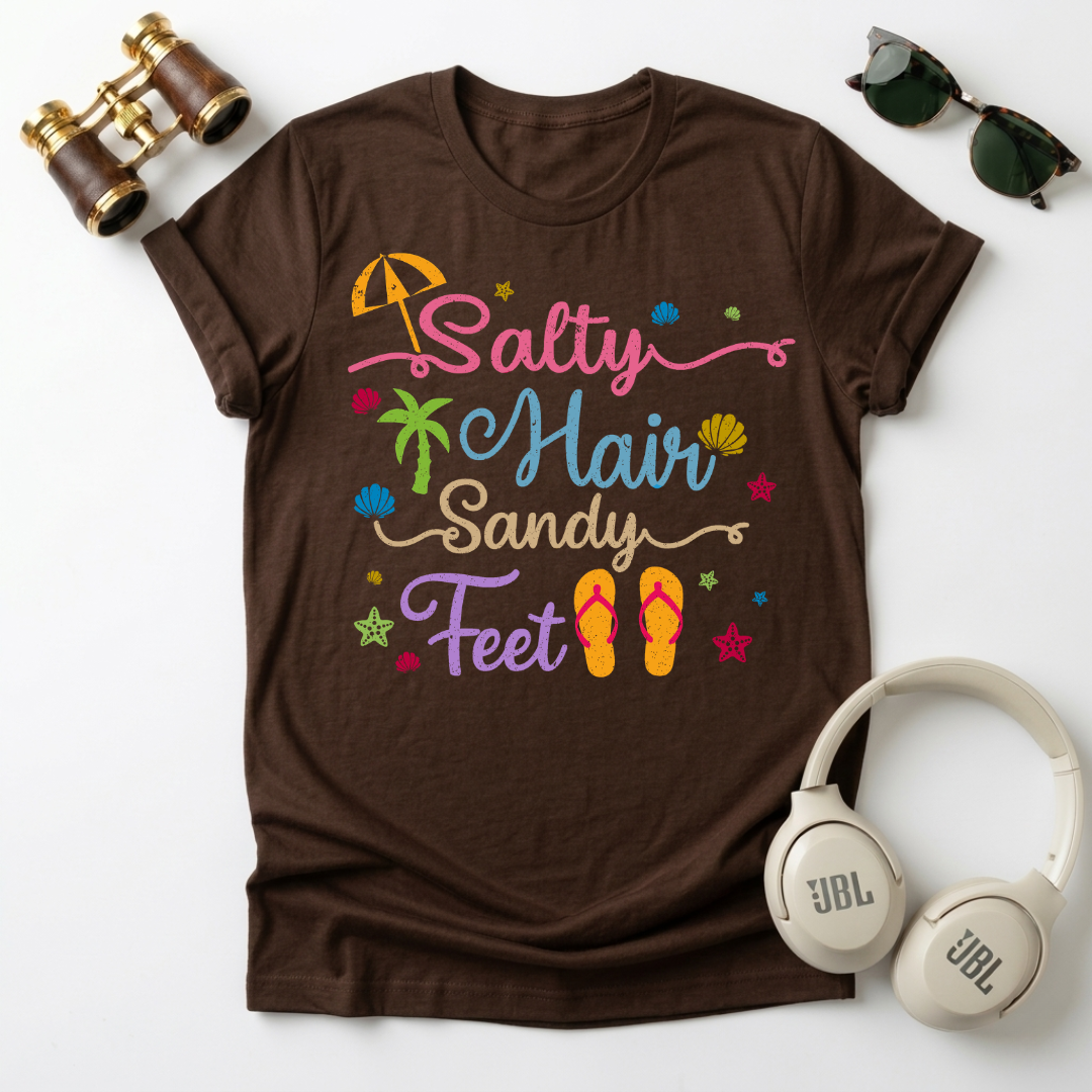 Salty Hair Sandy Hair Unisex  T-Shirt
