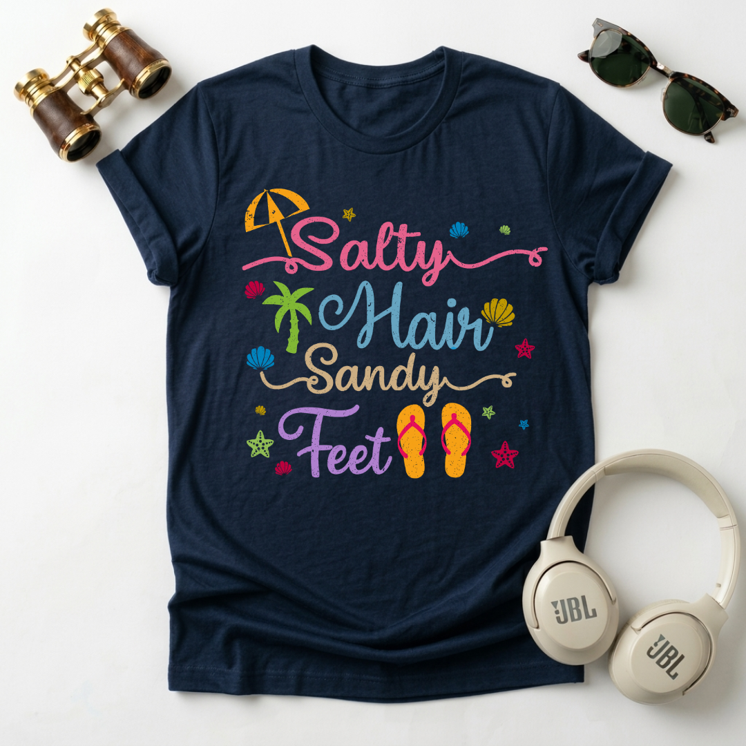 Salty Hair Sandy Hair Unisex  T-Shirt