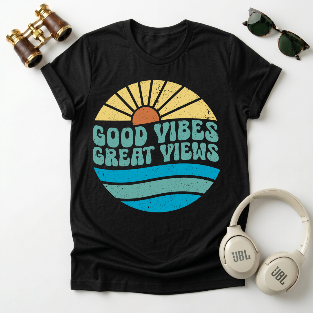 Cool Vibes Great View Unisex T-Shirt