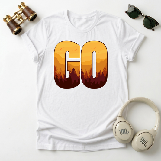 GO   Unisex T-Shirt